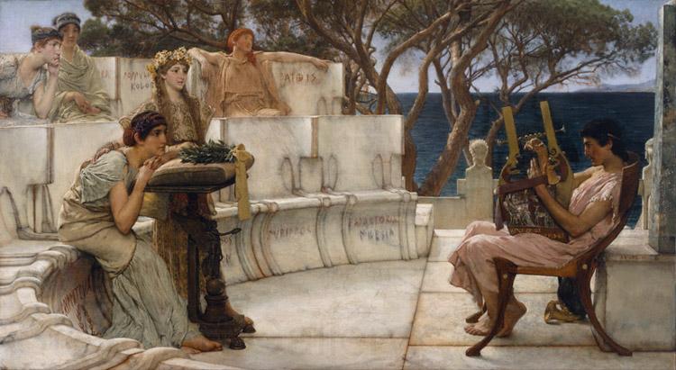 Alma-Tadema, Sir Lawrence Sappho (mk23)